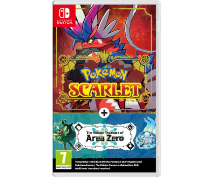 Gra Nintendo Switch Switch Pokémon Scarlet + Area Zero DLC